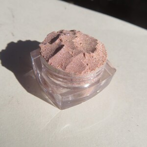 PANDORA Nude Semi-Sheer Sparkly Shimmer Vegan Mineral Eyeshadow, Loose Pigments, Heavy Shimmer Mineral Eye Shadow image 2