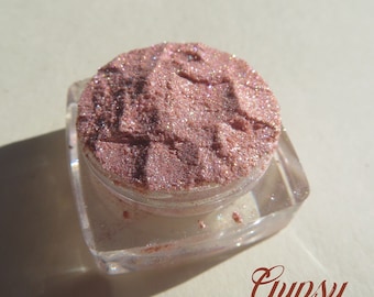 GYPSY -  Mineral Eyeshadow Peachy Nude Pink Shimmer, Vegan Mineral Pigment