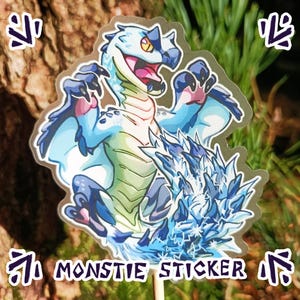 Adesivo in vinile Tobi-Kadachi di Monster Hunter