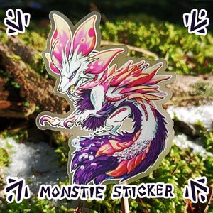 Adesivo in vinile Monster Hunter Mizutsune
