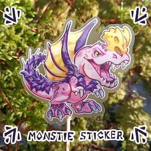 Monsterjäger Anjanath Vinyl Aufkleber