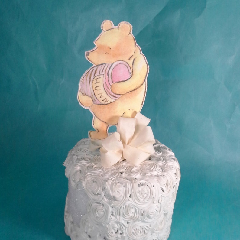 Piglet Eeyore party decoration L140 Tigger fabric Winnie the Pooh Classic Pooh bear cake toppers