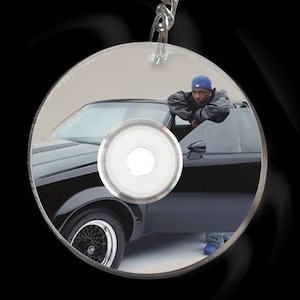 GNX 2 "Mirror Cd Keychain 2" doppelseitiger Spiegel Cd Schlüsselanhänger mit Kendrick Lamar Squabble UpThey Not Like Us."