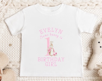 Custom Some Bunny is One Shirt, Some Bunny is One Outfit, Bunny 1st Birthday, 1st Birthday Outfit, Some Bunny is One, Bunny Birthday