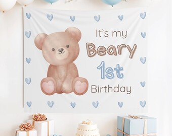 Banner 1e verjaardag Beary