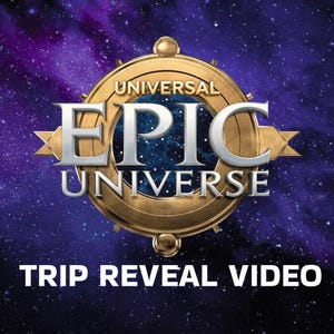 Personalized Epic Universe Trip Reveal Video - Professional Customized Vacation Surprise - Universal Epic Universe