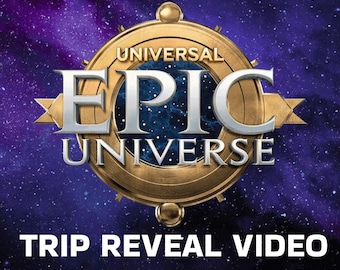 Spersonalizowana podróż do Epic Universe – wideo z prezentacją: Niestandardowa niespodzianka wakacyjna