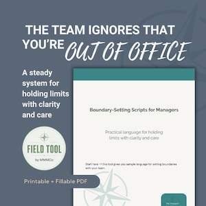 Boundary Setting Scripts for Middle Managers (PDF)