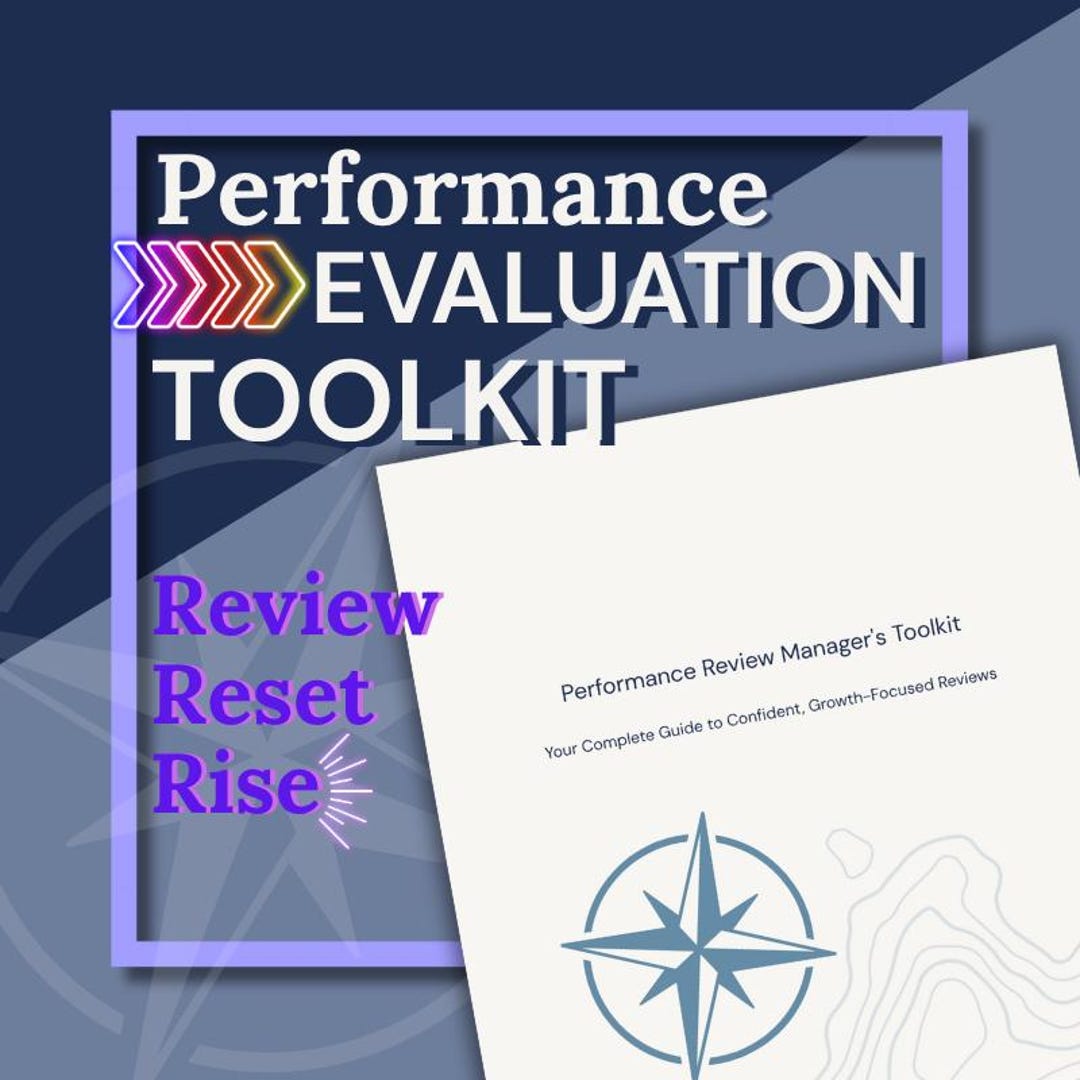 Performance Review Toolkit for Managers | Complete System for Confident ...