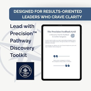Lead with Precision™ Discovery Toolkit | Results-Oriented Leadership Tools for New Managers