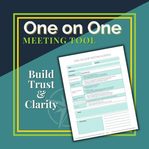 One-on-One Meeting Tool | Run Better 1:1s, Build Trust, and Lead with Clarity