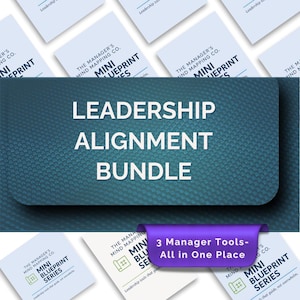 Führung Alignment Kit ™ | Planen Sie Strategie und Team Ziele mit Klarheit | Druckbares Führungs-Tool aus der Your Guidellation Map™ (Digitales PDF)