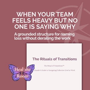 Guía de duelo en el trabajo: Apoyo del gerente para las transiciones de equipo (PDF imprimible)