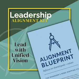 Leadership Alignment Kit™ | Plan Strategy and Team Goals with Clarity | Printable Leadership Tool from Your Leadership Map™ (Digital PDF)