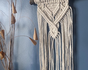 Handmade Macrame Wall Hanging | 33 Color Options | Modern Boho Decor | Unique Wall Decor | Small Wall Art | Home Decor | Gift for Her