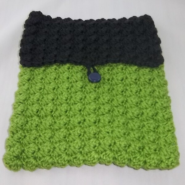iPad cozy, Tablet Cozy, tablet holder, crocheted tablet cozy, i pad sleeve, i pad cover