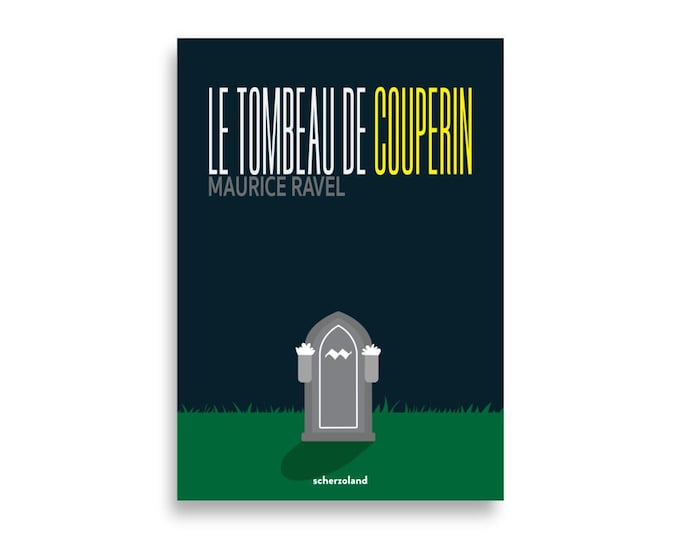 Ravel Le tombeau de Couperin poster