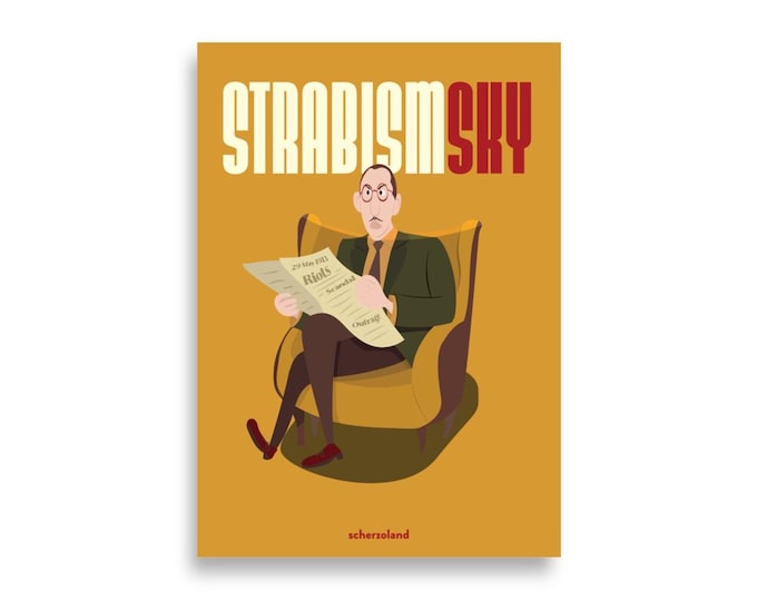Stravinsky as Strabismsky joke poster