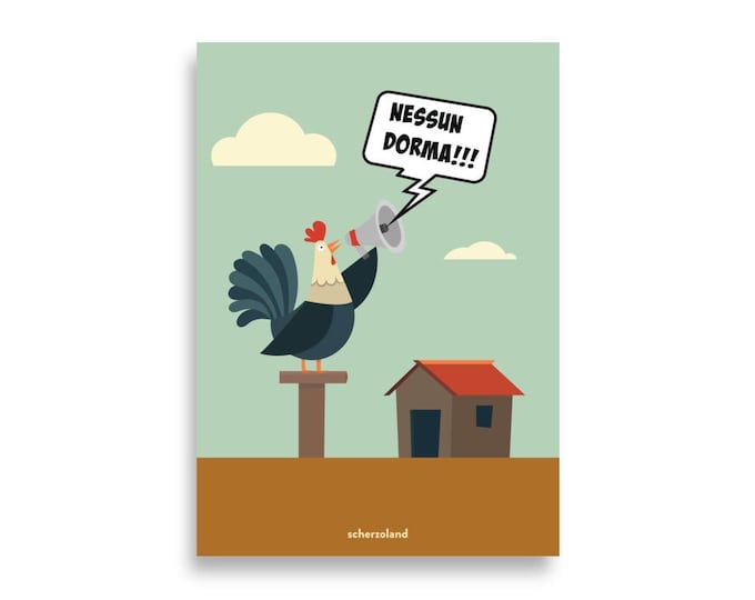 Nessun dorma Puccini Poster