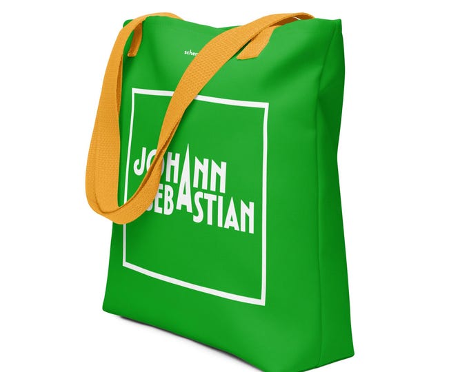 Johann Sebastian bag (Bach) tote bag