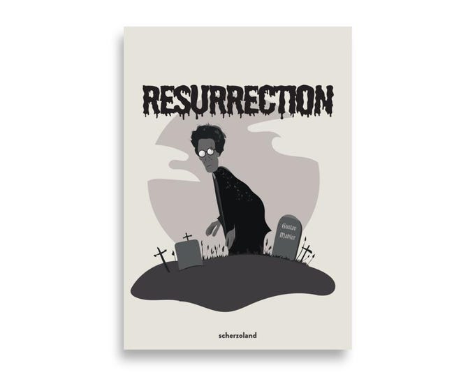 Gustav Mahler Resurrection poster