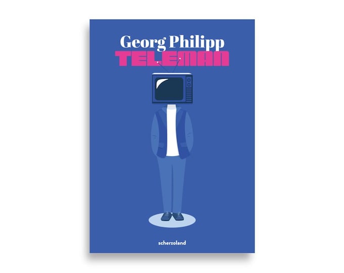 Telemann Music Poster | Humorous Classical Art Print