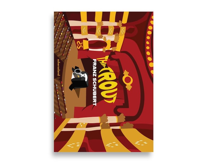 Schubert "The trout" poster