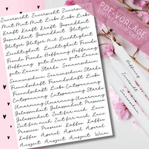 Take what you need PDF template for candles water slide film I stick candles | Decorating candles | To print