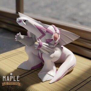 Pokemon Palkia Statuetta Collezione – ML-07 Monster Collection, 10,2 Cm, Ufficiale - 3
