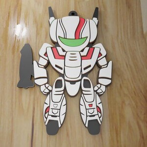 3D Filament Print - Veritech Robot Keychain by Seven3D