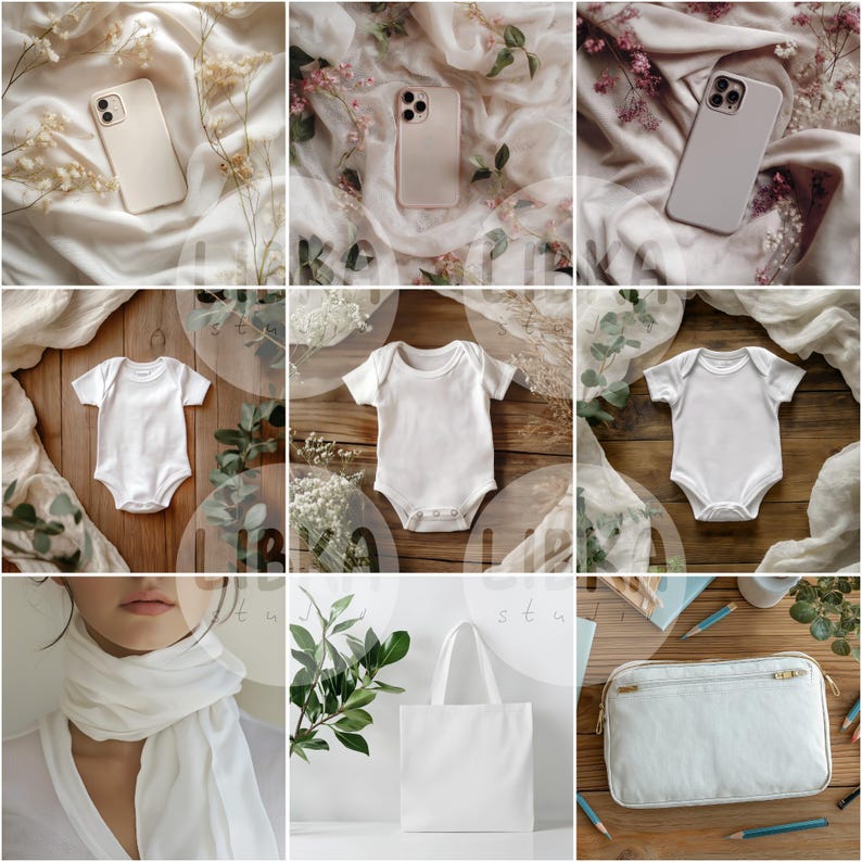 Procreate & Photoshop Mockup Templates, Whole Shop Bundle (Digital Download) image 6