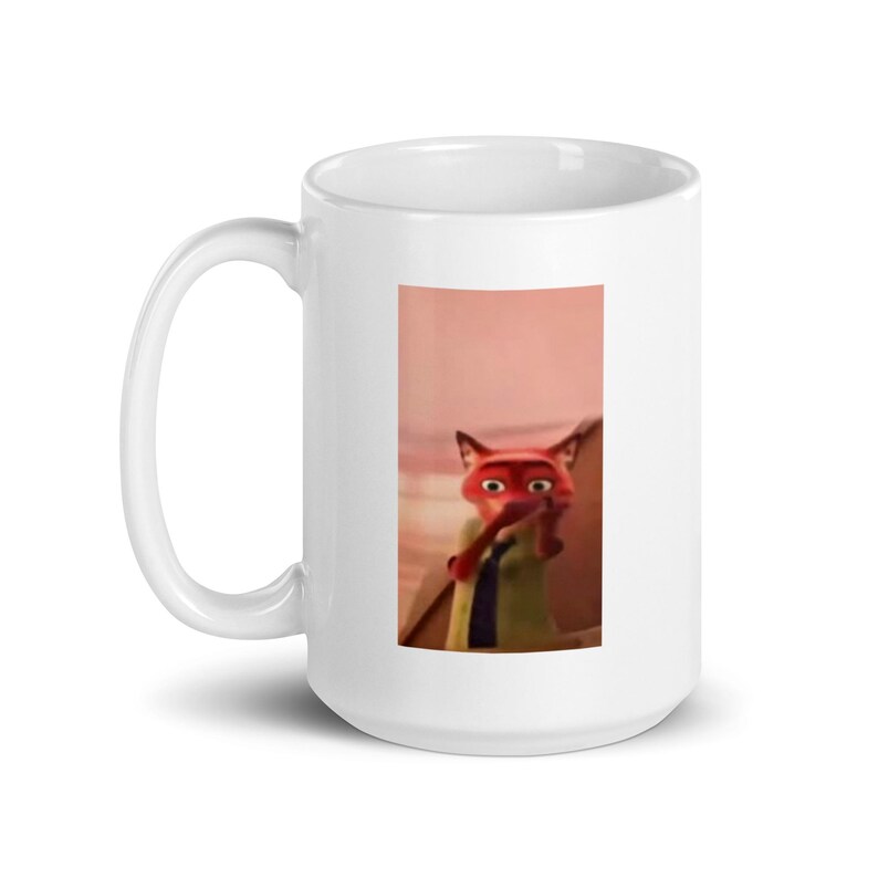 Nick Wilde Scuba Meme Mug – Funny Zootopia Mug – Tiktok Meme Merch - Nick Wilde Merch