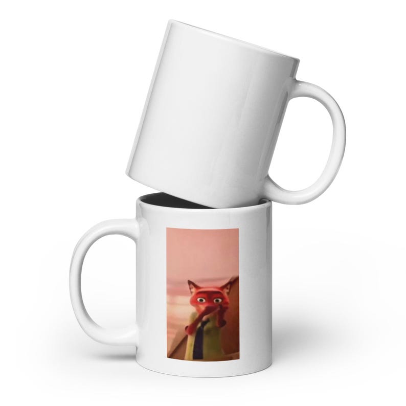 Nick Wilde Scuba Meme Mug – Funny Zootopia Mug – Tiktok Meme Merch - Nick Wilde Merch