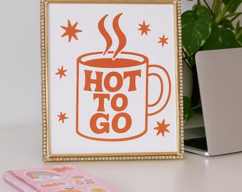 Chappell Roan 'Hot To Go' Kunstdruck: Retro Musik Poster