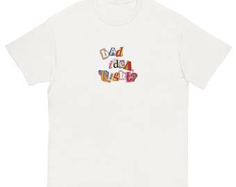 Olivia Rodrigo 'bad idea right?' T-Shirt: Guts Album Merch