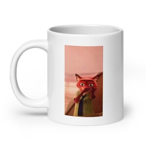 Nick Wilde Scuba Meme Mug – Funny Zootopia Mug – Tiktok Meme Merch - Nick Wilde Merch