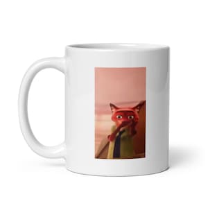 Nick Wilde Scuba Meme Mug – Funny Zootopia Mug – Tiktok Meme Merch - Nick Wilde Merch
