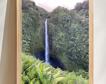 Tropical Waterfall Wall Art