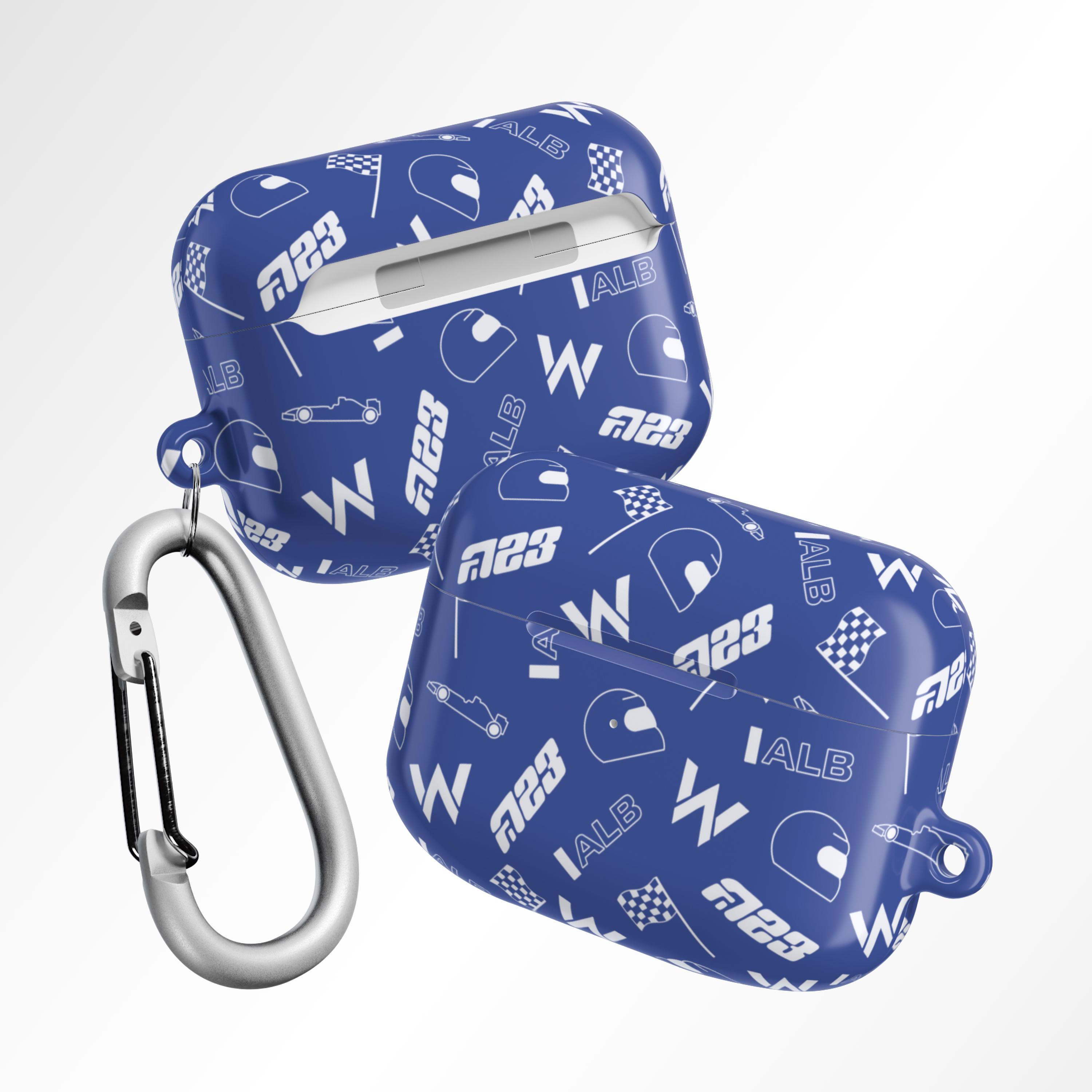 Alex Albon AirPod Case, F1 AirPod Case, Williams Racing AirPod