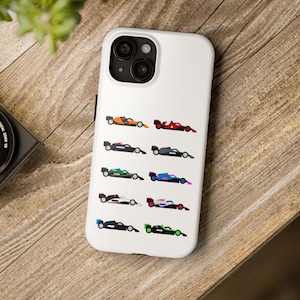 F1 Phone Case, Formula 1 Phone Case, F1 Car Fan Gift, Formula One Car, Grand Prix Racing Aesthetic, iPhone 16 15 14 13 12 11, Samsung S21-24