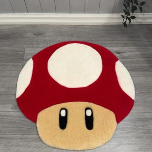 Mario Bros Mushroom Rug