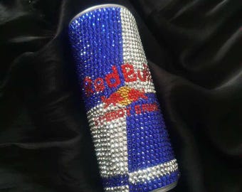 キラキラ輝くラインストーンのレッドブル缶 - Etsy 日本