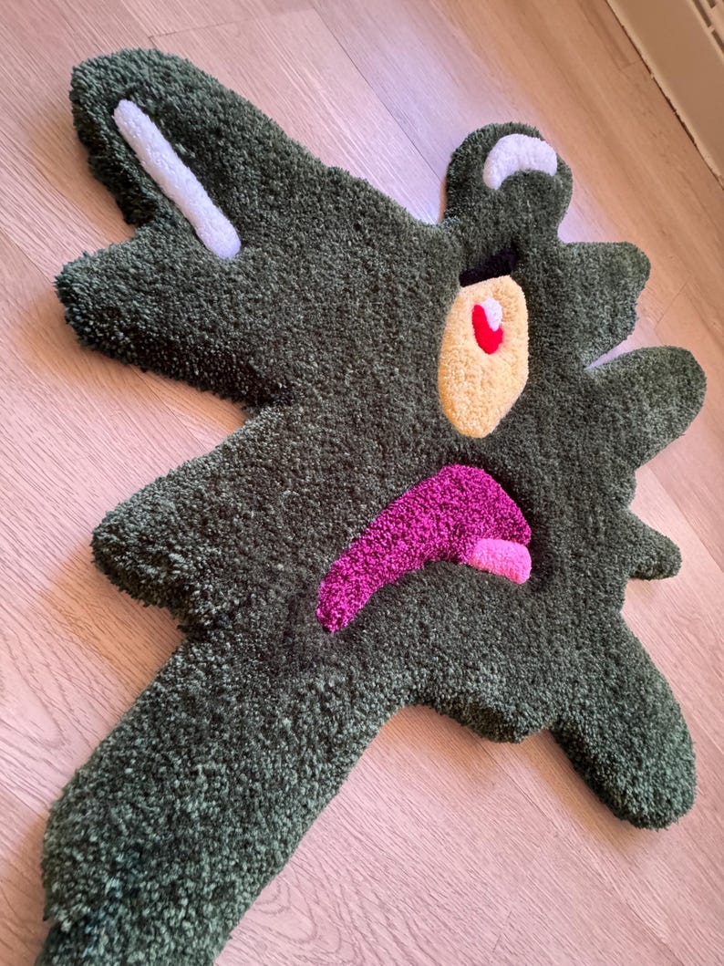 Plankton Rug Squished Plankton Rug - Etsy
