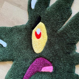 Plankton Rug Squished Plankton Rug - Etsy