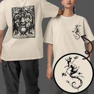 Grotesque Gargoyle Tee Gothic Medieval Punk Unisex T-Shirt Rat Heavy Metal Historical Shirt Fantasy Vintage Graphic Unique Gift Castlecore