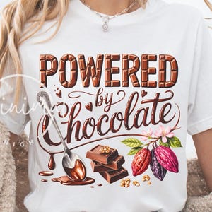 Funny Chocolate Lover PNG: Sweet Treat Clipart (Digital Download