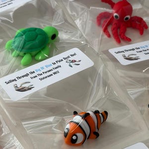 Personalized “Pixie Dusting” Ocean Animal Packs-(20-Pack)