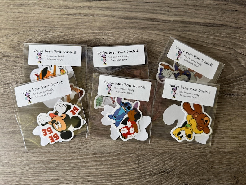 Personalized Fish Extender & Pixie Dust Kit: 3-pocket, Stickers ...