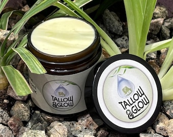 Organic Whipped Tallow Balm: Grass Fed, Natural Skin Care