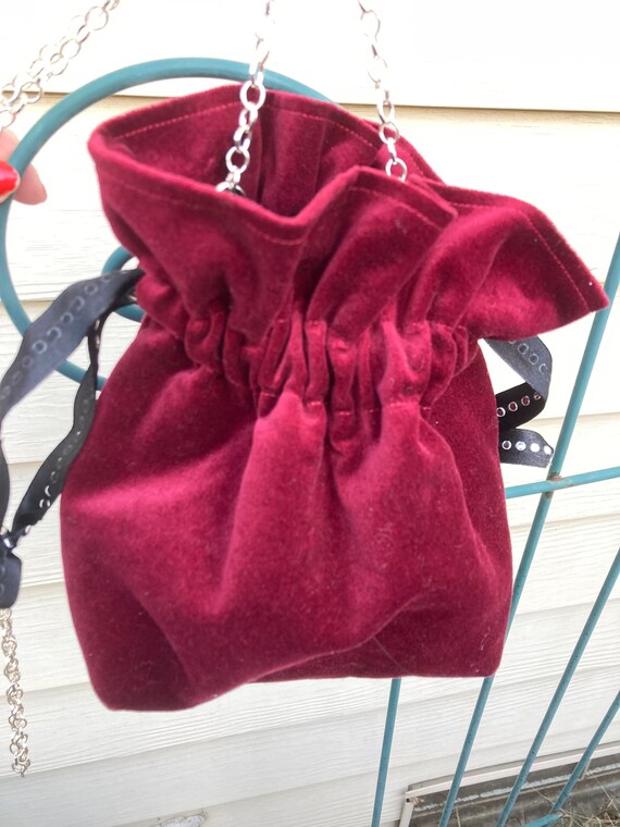 Drawstring pouch evening bag online